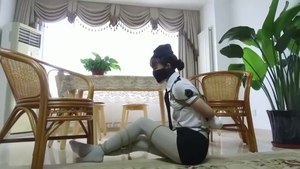 BDSM along with young asian teen