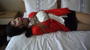 Fetish bondage in company with japanese amateur