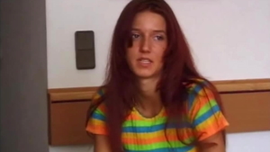 Teen chick Vivienne Clash brutal cum in mouth at the castings