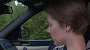 Deutsch sucking cock outdoors HD