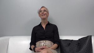 Nailing along with blonde haired