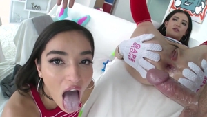 Small tits hooker Emily Willis helps with hard sex