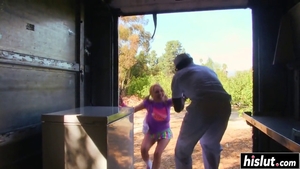 Sex scene accompanied by tasty asian