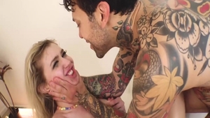 Tattooed teen Mackenzie Moss lusts hardcore sex