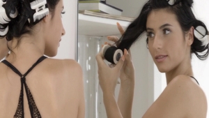 Skinny brunette wishes ramming hard HD