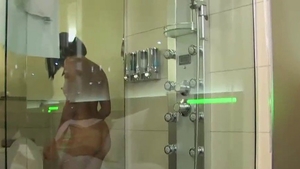Lesbians in panties pussy rubbing in hotel