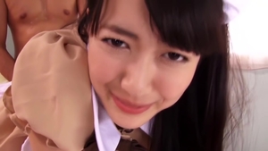 Incredible asian mature sucks dick and fucks