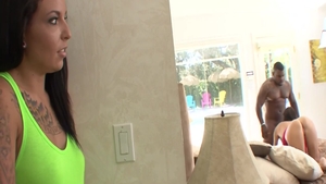 Petite loves fucked by huge dick Rico Strong