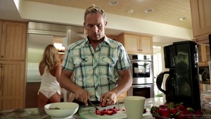 Sexy fantasy cum in her pussy