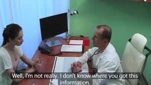 Hard nailining accompanied by doctor