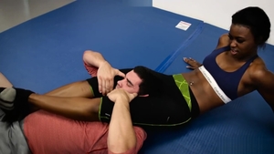 Ebony Simone Styles cumshot