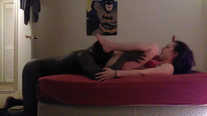 Slamming hard in the company of big ass amateur