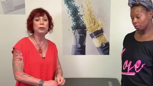 Hairy & big ass Falicha Karr pussy fucking