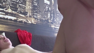 Shaved amateur rough pussy fucking