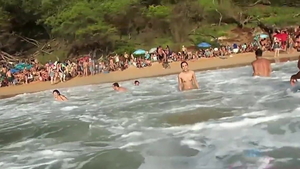 Demi Lopez plowed hard