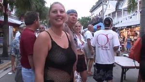 Flashing in public