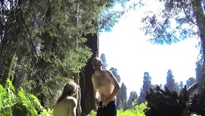 Nailed hard in public