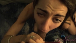 Hard nailining starring brunette