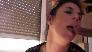 Slut has a soft spot for real sex in sexy lingerie