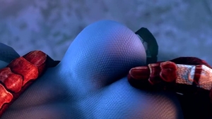 Huge boobs hentai butt fucking cumshot in HD