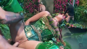 Group sex in the farm