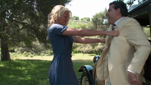 Huge tits Natasha Marley doggystyle in sexy lingerie