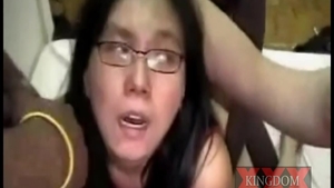 Asian housewife goes for orgy