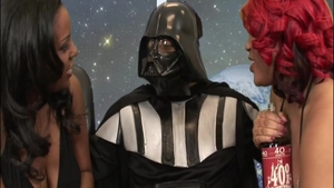 Slamming hard escorted by star