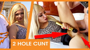 Jason Steel sex with large boobs Gabi Gold in public