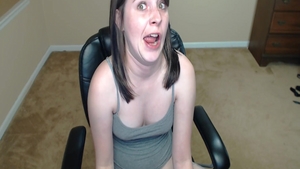 Big ass girlfriend romantic masturbation live on webcam