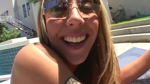 Ghetto blonde hair Delilah Strong finds pleasure in good fuck