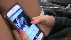 Nudist fingering with Nina North in tandem with Kristen Scott