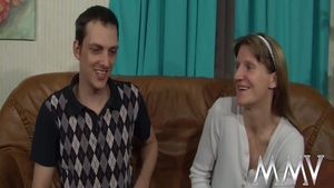 Passionate saggy tits MILF romantic HD