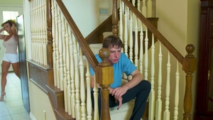 Huge boobs cougar licking Rion King