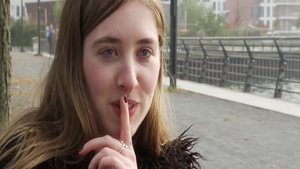 Young and very hot slut erotic ass pounded during interview