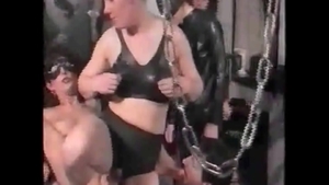 Very kinky bisexual voyeur cumshot after school