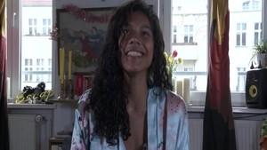 Young ebony nympho needs raw sex