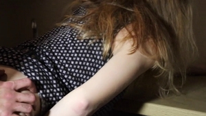 Sweet redhead hardcore masturbating fucks in the ass HD