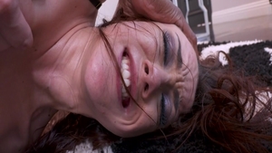 Skinny teen chick gonzo threesome