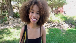 Ebony Cecilia Lion handjob