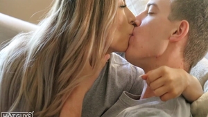 Petite Jazmine Garcia pornstar cumshot sex scene