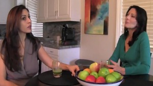 Super hot stepmother enjoys rough sex