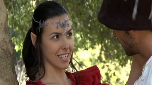 Rough sex scene in the company of big butt girl