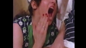 Vintage chubby doggy in the school