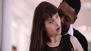 Hairy Luna Rival pounded by BBC stud in a changing room