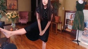 Amazing amateur cosplay ballet live on cam