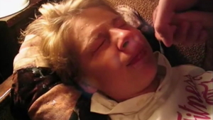 Throat fuck european