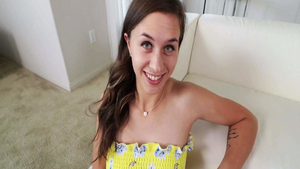 Teen Kourtney Rae hardcore gagging