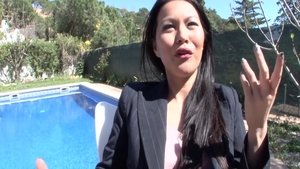 Sexy asian teen feels the need for real sex