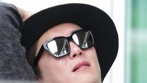 Hard slamming busty korean in fishnets